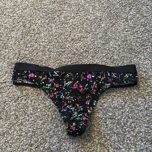 NWT Victorias Secret Pink Mesh Thong
